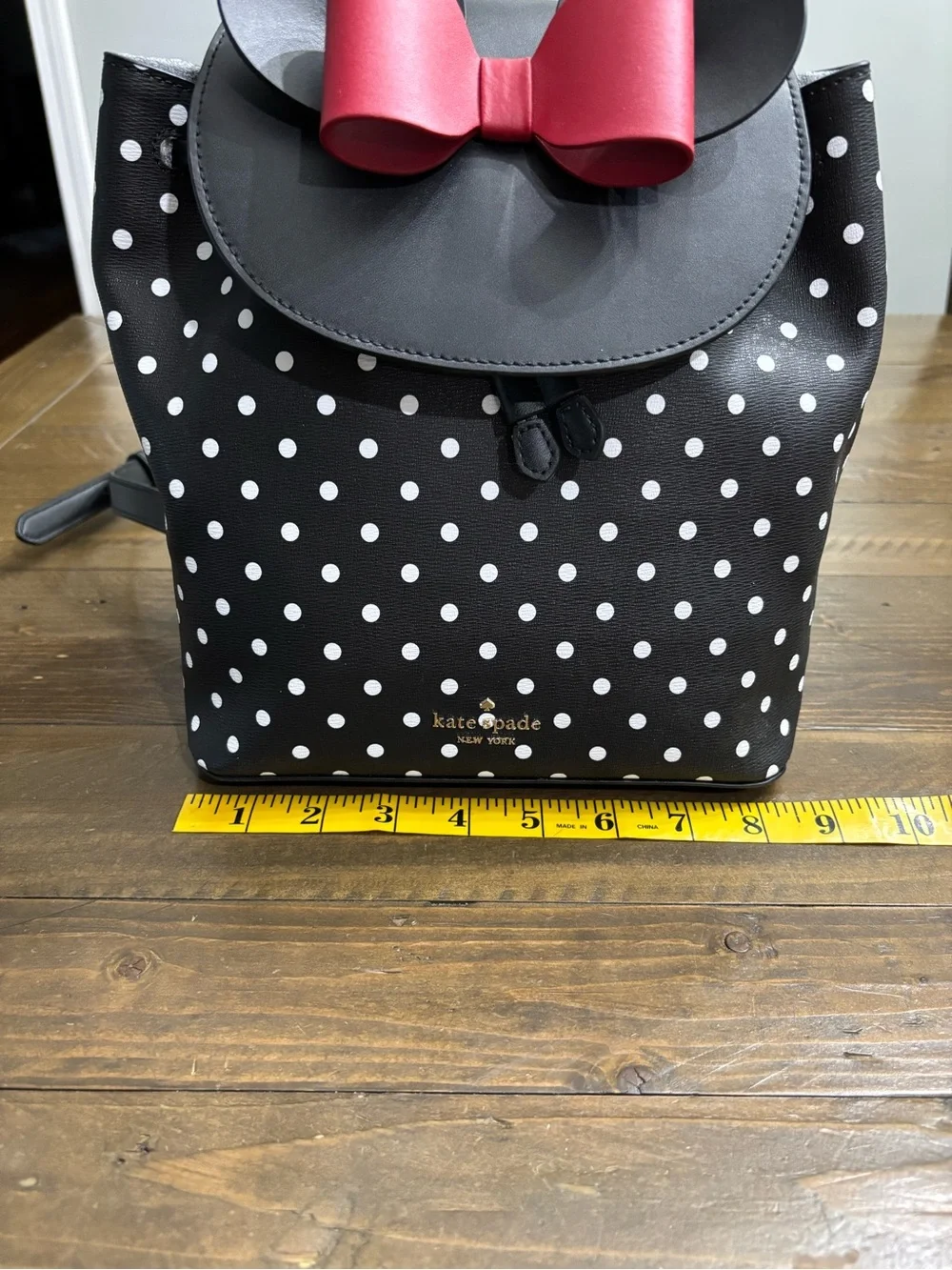 Kate Spade x Disney Minnie Mouse Leather Backpack